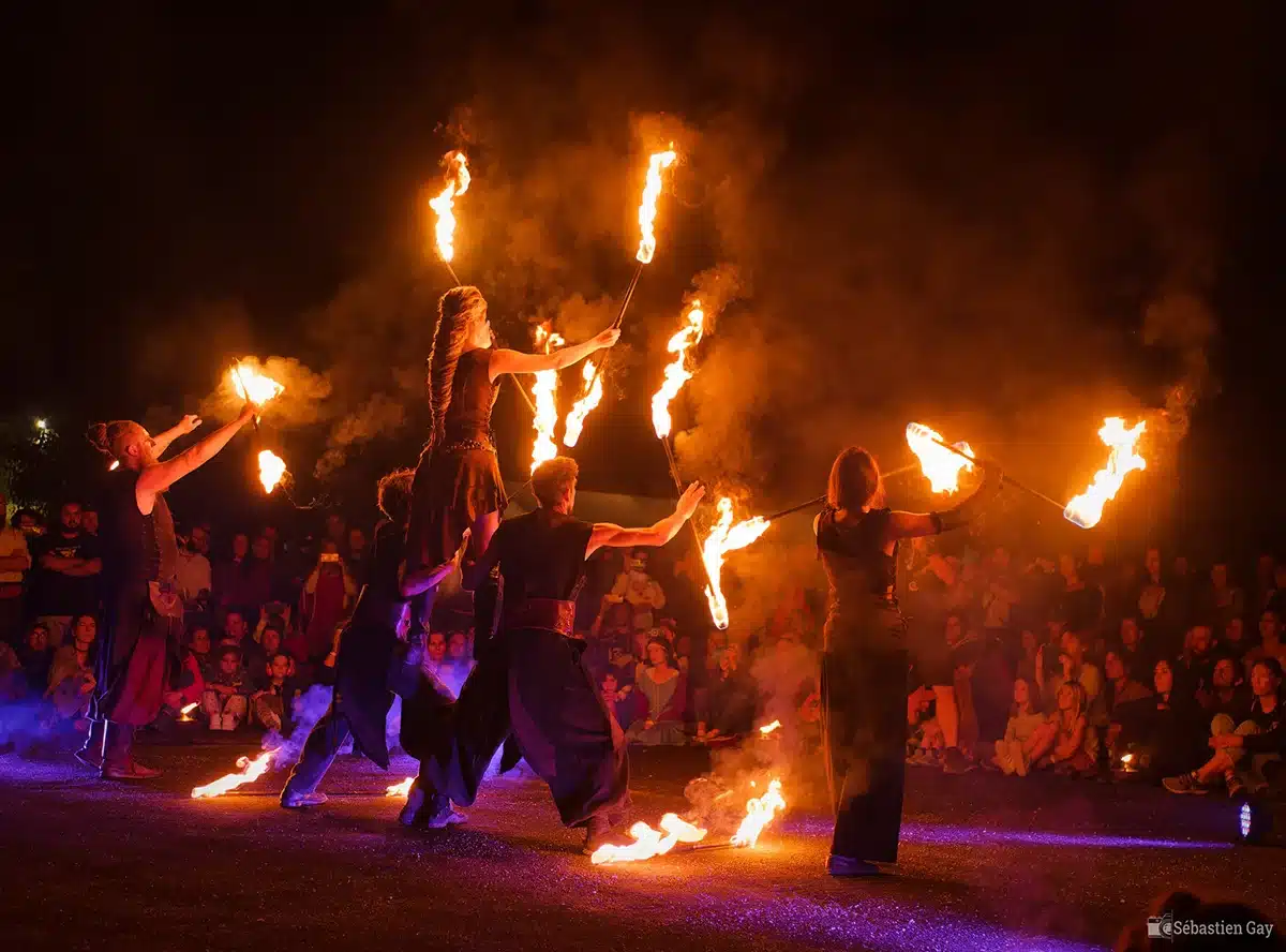 Spectacle de feu graalfest